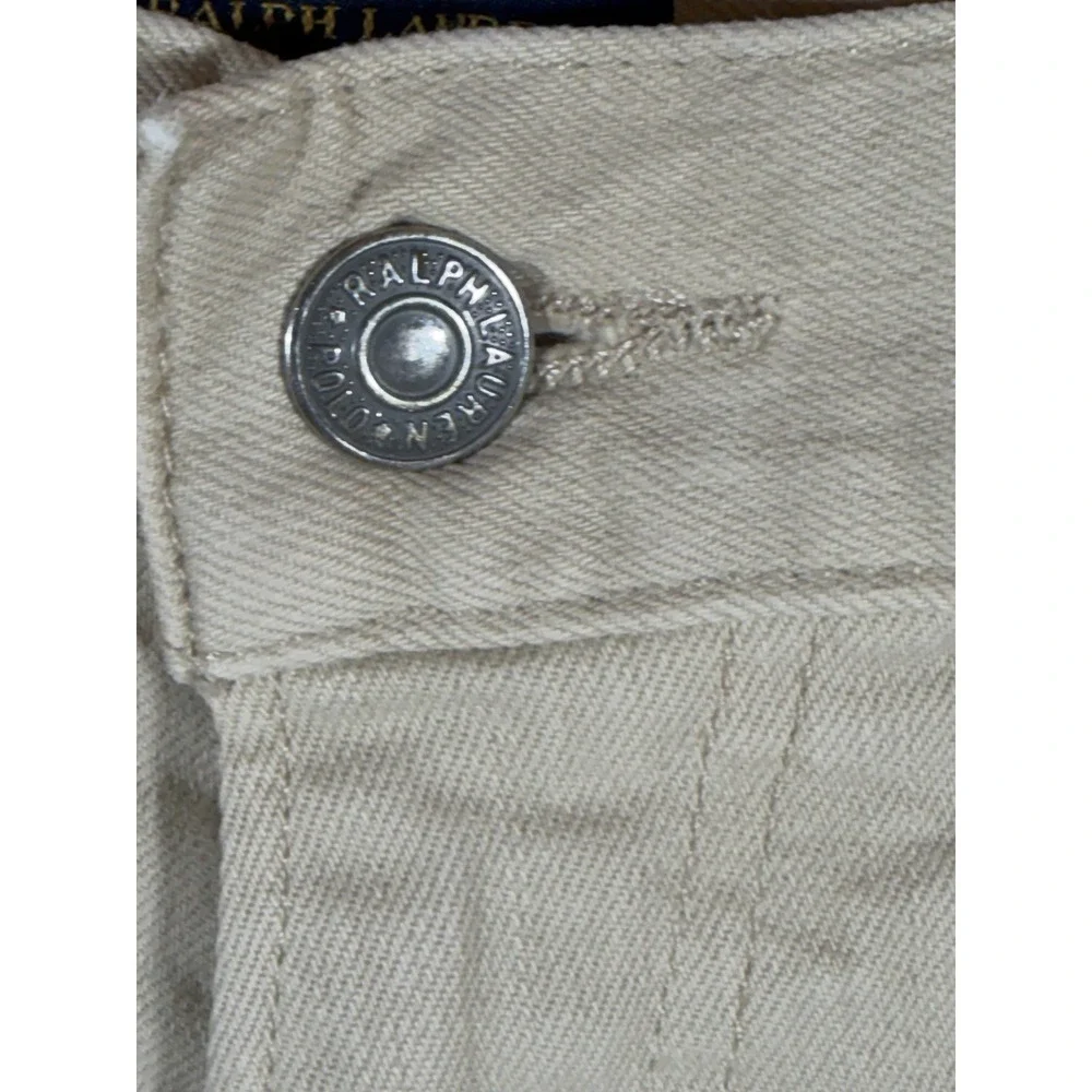 Polo Ralph Lauren Classic Fit Jeans Mens 36x30 Beige Y2K Workwear Dadcore